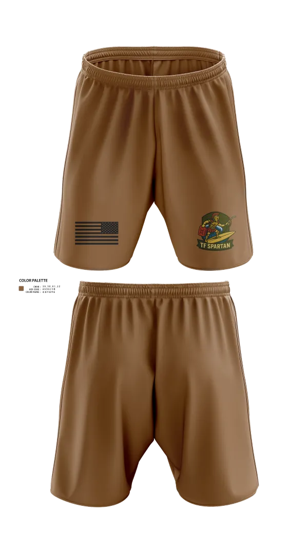 Athletic Shorts With Pockets, Task Force Spartan, , Teamtime, Team time, sublimation, custom sports apparel, team uniforms, spirit wear, spiritwear, sports uniforms, custom shirts, team store, custom team store, fundraiser sports, apparel fundraiser