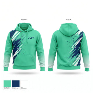 Hoodie, JCFF, Spirit Store, Teamtime, Team time, sublimation, custom sports apparel, team uniforms, spirit wear, spiritwear, sports uniforms, custom shirts, team store, custom team store, fundraiser sports, apparel fundraiser