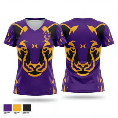 Aransas Pass High School Tennis 3688652 Women's Short Sleeve V-neck Shirt - 1