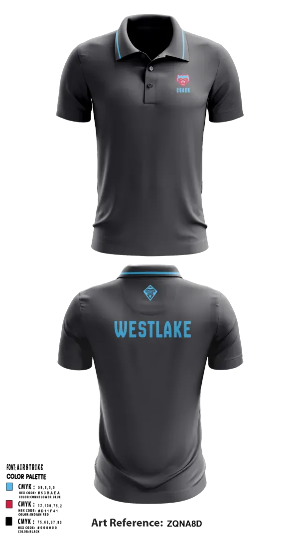 Short Sleeve Performance Polo, Jun Soccer AcademyShadow Ridge MS Staff, Men's Soccer, Teamtime, Team time, sublimation, custom sports apparel, team uniforms, spirit wear, spiritwear, sports uniforms, custom shirts, team store, custom team store, fundraiser sports, apparel fundraiser