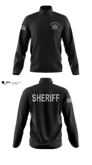 Fleece Jacket, Jefferson County Sheriff SSO, Police, Teamtime, Team time, sublimation, custom sports apparel, team uniforms, spirit wear, spiritwear, sports uniforms, custom shirts, team store, custom team store, fundraiser sports, apparel fundraiser