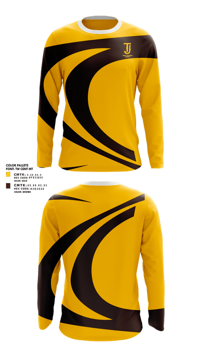Thomas Jefferson High School Lacrosse 68574815 Long Sleeve Performance Shirt 1