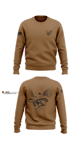 Crew Neck Sweatshirt, HHB FMT, Army, Teamtime, Team time, sublimation, custom sports apparel, team uniforms, spirit wear, spiritwear, sports uniforms, custom shirts, team store, custom team store, fundraiser sports, apparel fundraiser