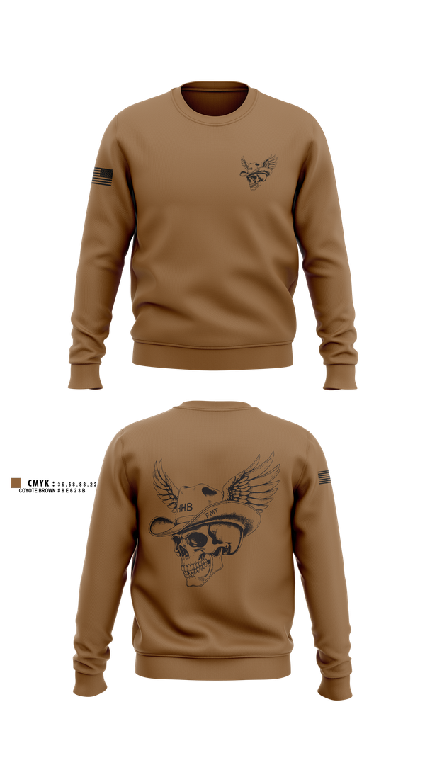 Crew Neck Sweatshirt, HHB FMT, Army, Teamtime, Team time, sublimation, custom sports apparel, team uniforms, spirit wear, spiritwear, sports uniforms, custom shirts, team store, custom team store, fundraiser sports, apparel fundraiser