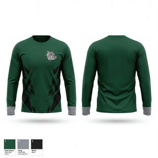 Long Sleeve Performance Shirt, Monrovia Bulldogs, Police, Teamtime, Team time, sublimation, custom sports apparel, team uniforms, spirit wear, spiritwear, sports uniforms, custom shirts, team store, custom team store, fundraiser sports, apparel fundraiser