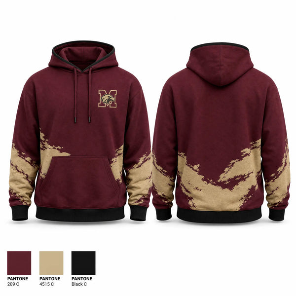 Hoodie, Milano Eagles, Baseball, Teamtime, Team time, sublimation, custom sports apparel, team uniforms, spirit wear, spiritwear, sports uniforms, custom shirts, team store, custom team store, fundraiser sports, apparel fundraiser