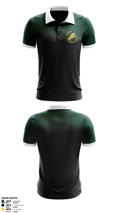 Louisa Wrestling 92315724 Short Sleeve Performance Polo - 2