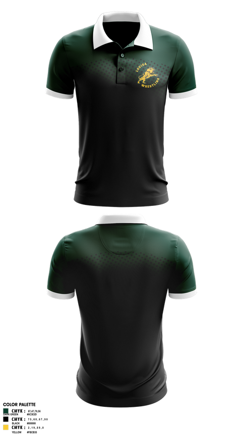 Short Sleeve Performance Polo, Louisa Wrestling, Wrestling, Teamtime, Team time, sublimation, custom sports apparel, team uniforms, spirit wear, spiritwear, sports uniforms, custom shirts, team store, custom team store, fundraiser sports, apparel fundraiser