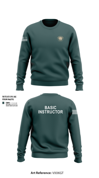 Crew Neck Sweatshirt, Academy- Basic Unit, Police, Teamtime, Team time, sublimation, custom sports apparel, team uniforms, spirit wear, spiritwear, sports uniforms, custom shirts, team store, custom team store, fundraiser sports, apparel fundraiser