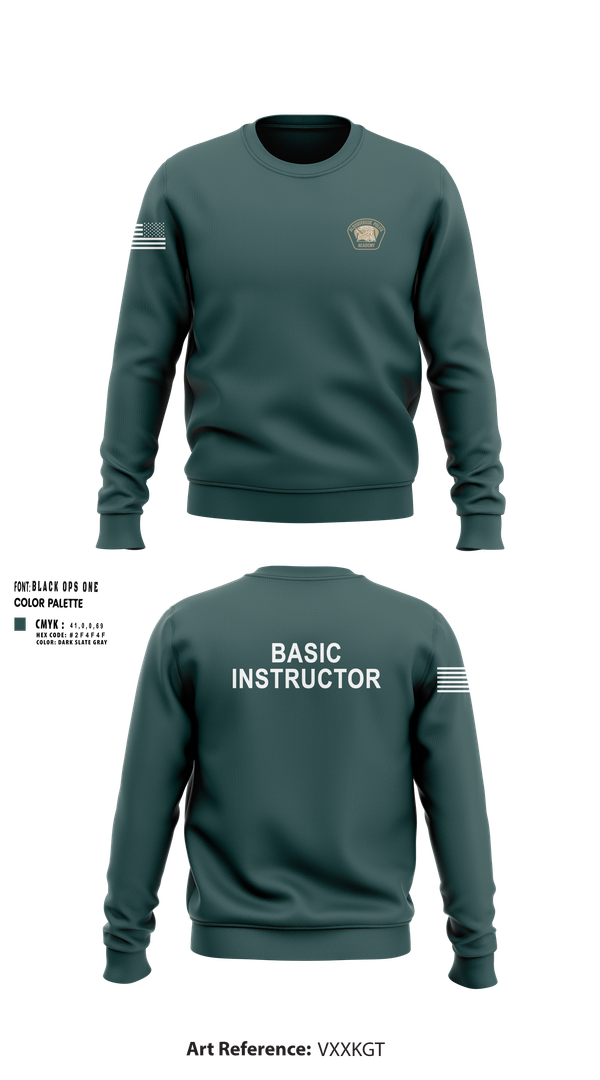 Crew Neck Sweatshirt, Academy- Basic Unit, Police, Teamtime, Team time, sublimation, custom sports apparel, team uniforms, spirit wear, spiritwear, sports uniforms, custom shirts, team store, custom team store, fundraiser sports, apparel fundraiser