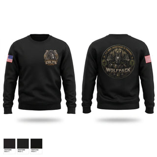 Crew Neck Sweatshirt, Madigan pharmacy colts, Army, Teamtime, Team time, sublimation, custom sports apparel, team uniforms, spirit wear, spiritwear, sports uniforms, custom shirts, team store, custom team store, fundraiser sports, apparel fundraiser