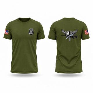 Old School Cotton Feel Shirt, Tactical Response Team, Police, Teamtime, Team time, sublimation, custom sports apparel, team uniforms, spirit wear, spiritwear, sports uniforms, custom shirts, team store, custom team store, fundraiser sports, apparel fundraiser