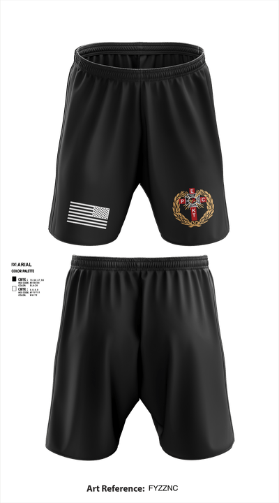 St Andrew’s Grand Commandery 92356155 Athletic Shorts With Pockets - 1