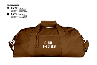 Duffle Bag, C Co. 1-10 AB, , Teamtime, Team time, sublimation, custom sports apparel, team uniforms, spirit wear, spiritwear, sports uniforms, custom shirts, team store, custom team store, fundraiser sports, apparel fundraiser