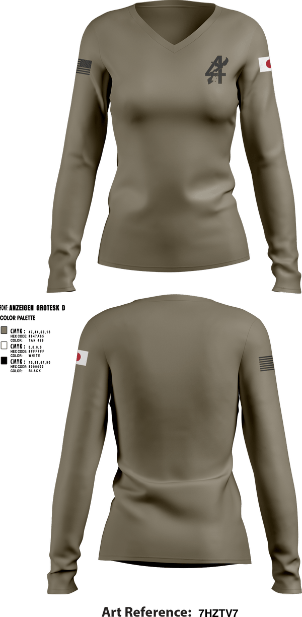 Women's Long Sleeve Vneck Shirt, NMCB4, Navy, Teamtime, Team time, sublimation, custom sports apparel, team uniforms, spirit wear, spiritwear, sports uniforms, custom shirts, team store, custom team store, fundraiser sports, apparel fundraiser