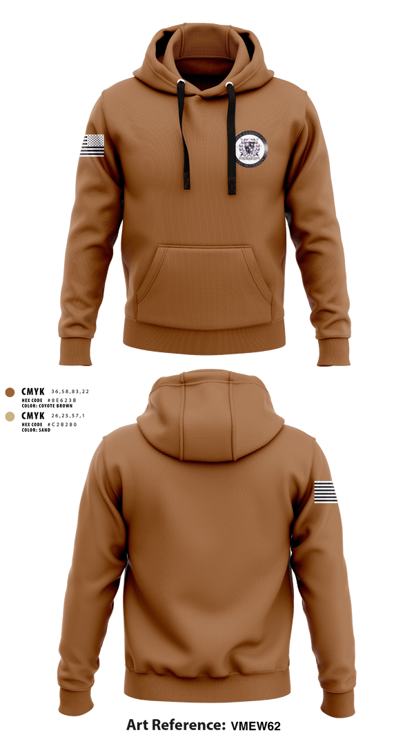 Hoodie, Kappa lambda chi, Army, Teamtime, Team time, sublimation, custom sports apparel, team uniforms, spirit wear, spiritwear, sports uniforms, custom shirts, team store, custom team store, fundraiser sports, apparel fundraiser