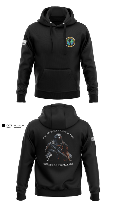 Center for Security Forces Detachment Chesapeake 88189039 Hoodie - 1