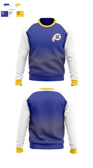 Crew Neck Sweatshirt, West Caldwell High School, Men's Volleyball, Teamtime, Team time, sublimation, custom sports apparel, team uniforms, spirit wear, spiritwear, sports uniforms, custom shirts, team store, custom team store, fundraiser sports, apparel fundraiser