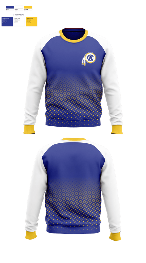 Crew Neck Sweatshirt, West Caldwell High School, Men's Volleyball, Teamtime, Team time, sublimation, custom sports apparel, team uniforms, spirit wear, spiritwear, sports uniforms, custom shirts, team store, custom team store, fundraiser sports, apparel fundraiser