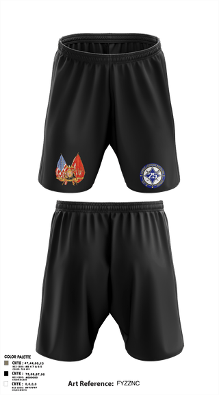 Athletic Shorts With Pockets, Maintenance Service Company, Marines, Teamtime, Team time, sublimation, custom sports apparel, team uniforms, spirit wear, spiritwear, sports uniforms, custom shirts, team store, custom team store, fundraiser sports, apparel fundraiser
