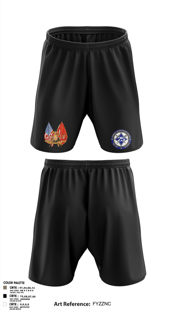 Athletic Shorts With Pockets, Maintenance Service Company, Marines, Teamtime, Team time, sublimation, custom sports apparel, team uniforms, spirit wear, spiritwear, sports uniforms, custom shirts, team store, custom team store, fundraiser sports, apparel fundraiser