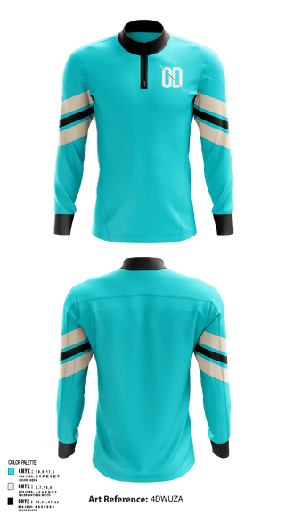 Quarter Zip Jacket, OD, Men's Basketball, Teamtime, Team time, sublimation, custom sports apparel, team uniforms, spirit wear, spiritwear, sports uniforms, custom shirts, team store, custom team store, fundraiser sports, apparel fundraiser