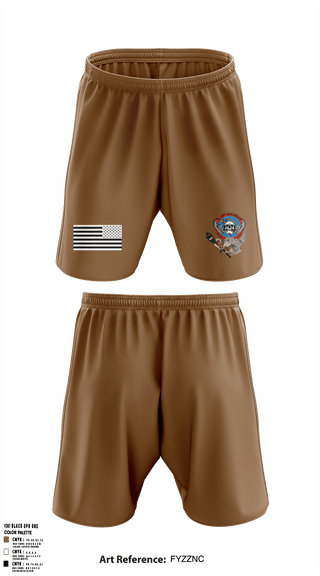 Athletic Shorts With Pockets, Delta Co, 2-13th AVN REGT_CADRE, Army, Teamtime, Team time, sublimation, custom sports apparel, team uniforms, spirit wear, spiritwear, sports uniforms, custom shirts, team store, custom team store, fundraiser sports, apparel fundraiser