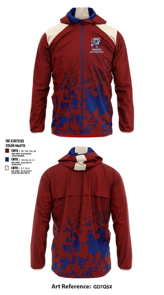 Windbreaker, Bulldogs, Men's Basketball, Teamtime, Team time, sublimation, custom sports apparel, team uniforms, spirit wear, spiritwear, sports uniforms, custom shirts, team store, custom team store, fundraiser sports, apparel fundraiser