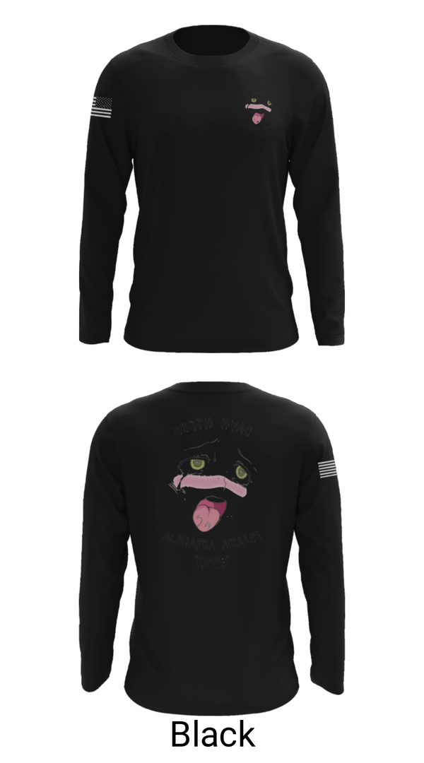 Long Sleeve Performance Shirt, 380th HVAC, , Teamtime, Team time, sublimation, custom sports apparel, team uniforms, spirit wear, spiritwear, sports uniforms, custom shirts, team store, custom team store, fundraiser sports, apparel fundraiser