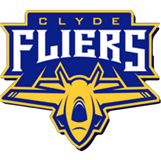 Clyde Fliers 21377204 Stainless Steel Water Bottle with a Straw Lid