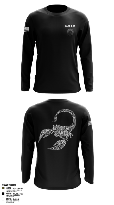 Laad 2-24 61227414 Long Sleeve Performance Shirt - 3