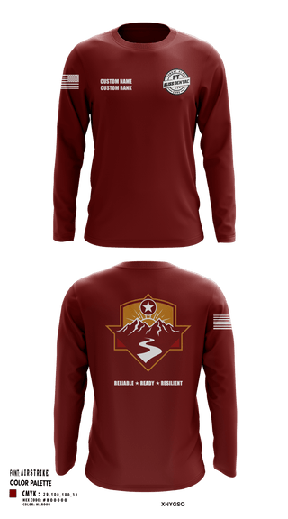Long Sleeve Performance Shirt, Fort Bliss DENTAC, Army, Teamtime, Team time, sublimation, custom sports apparel, team uniforms, spirit wear, spiritwear, sports uniforms, custom shirts, team store, custom team store, fundraiser sports, apparel fundraiser
