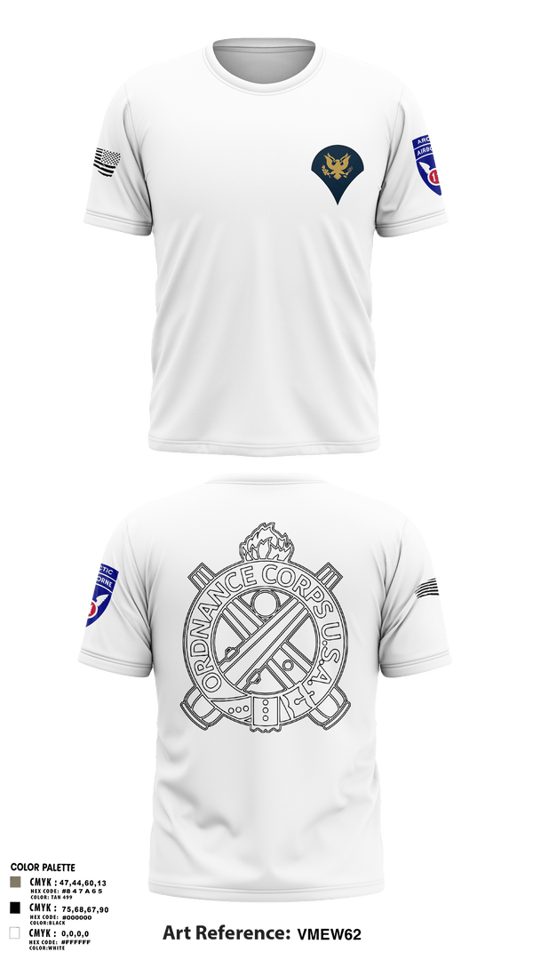 Old School Cotton Feel Shirt, 205TH MOD, Army, Teamtime, Team time, sublimation, custom sports apparel, team uniforms, spirit wear, spiritwear, sports uniforms, custom shirts, team store, custom team store, fundraiser sports, apparel fundraiser