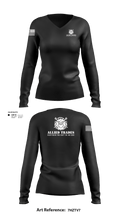 ALLIED TRADES 48849296 Women's Long Sleeve V-neck Shirt - 3