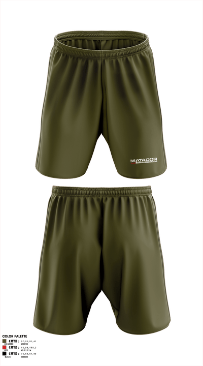undefined Athletic Shorts With Pockets - 3
