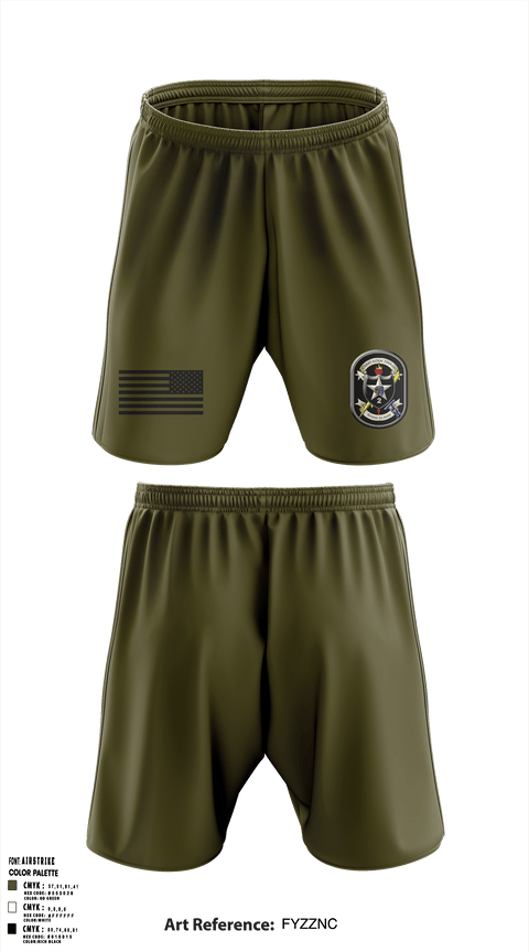 Athletic Shorts With Pockets, 2nd Infantry 2nd Brigade Alpha Company, Army, Teamtime, Team time, sublimation, custom sports apparel, team uniforms, spirit wear, spiritwear, sports uniforms, custom shirts, team store, custom team store, fundraiser sports, apparel fundraiser