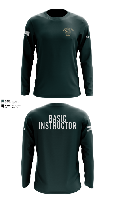 Academy-Basic Unit Long Sleeve Performance Shirt 101