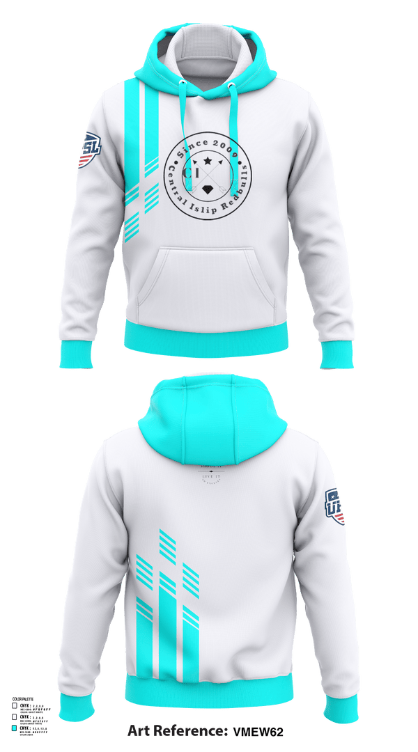 Hoodie, Central Islip Redbulls, Men's Soccer, Teamtime, Team time, sublimation, custom sports apparel, team uniforms, spirit wear, spiritwear, sports uniforms, custom shirts, team store, custom team store, fundraiser sports, apparel fundraiser