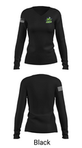 Northeast Toros Football 18068925 Women's Long Sleeve V-neck Shirt - 35