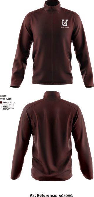 Fleece Jacket, Uvalde Coyotes, Wrestling, Teamtime, Team time, sublimation, custom sports apparel, team uniforms, spirit wear, spiritwear, sports uniforms, custom shirts, team store, custom team store, fundraiser sports, apparel fundraiser