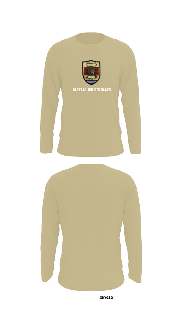 Long Sleeve Performance Shirt, Battallion Nonualco, Army, Teamtime, Team time, sublimation, custom sports apparel, team uniforms, spirit wear, spiritwear, sports uniforms, custom shirts, team store, custom team store, fundraiser sports, apparel fundraiser