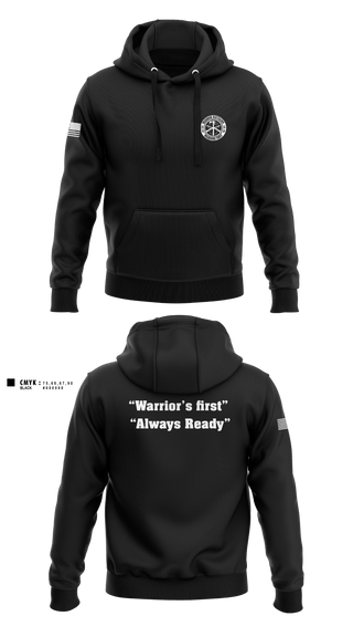 Hoodie, Warrior battalion, Army, Teamtime, Team time, sublimation, custom sports apparel, team uniforms, spirit wear, spiritwear, sports uniforms, custom shirts, team store, custom team store, fundraiser sports, apparel fundraiser