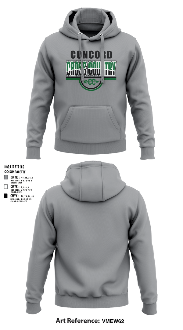 Hoodie, CONCORD HIGH SCHOOL Cross Country, Cross Country, Teamtime, Team time, sublimation, custom sports apparel, team uniforms, spirit wear, spiritwear, sports uniforms, custom shirts, team store, custom team store, fundraiser sports, apparel fundraiser