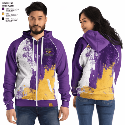 Westgate High School Volleyball 18819670 Zip Hoodie - 5