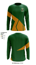 Hamden Fathers Football & Cheerleading Association 24795351 Long Sleeve Performance Shirt - 1