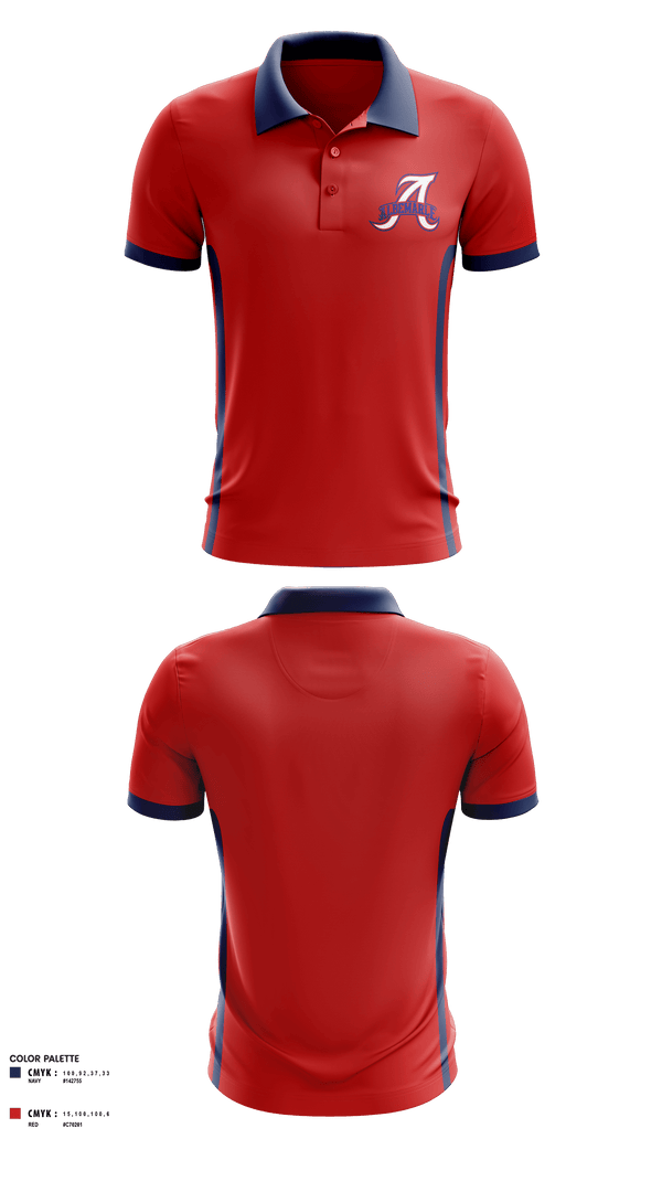 Short Sleeve Performance Polo, Albemarle Youth Football, Football, Teamtime, Team time, sublimation, custom sports apparel, team uniforms, spirit wear, spiritwear, sports uniforms, custom shirts, team store, custom team store, fundraiser sports, apparel fundraiser