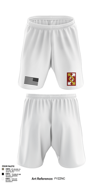 993rd Transportation Company 34221849 Athletic Shorts With Pockets - 2