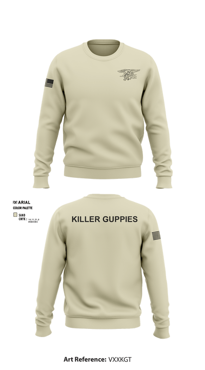 HuggersKiller Guppies 1453423 Crew Neck Sweatshirt - 4