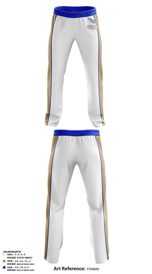Sweatpants, FLORIDA BEREANS, Football, Teamtime, Team time, sublimation, custom sports apparel, team uniforms, spirit wear, spiritwear, sports uniforms, custom shirts, team store, custom team store, fundraiser sports, apparel fundraiser