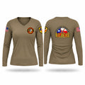 Friberg-Cooper VFD 65503442 Women's Long Sleeve V-neck Shirt - 1